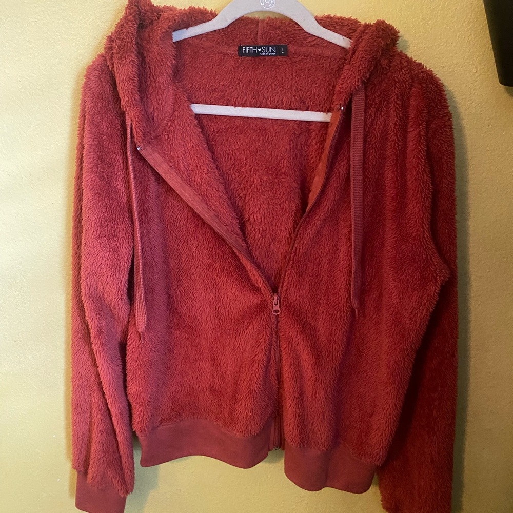 Super soft fuzzy jacket